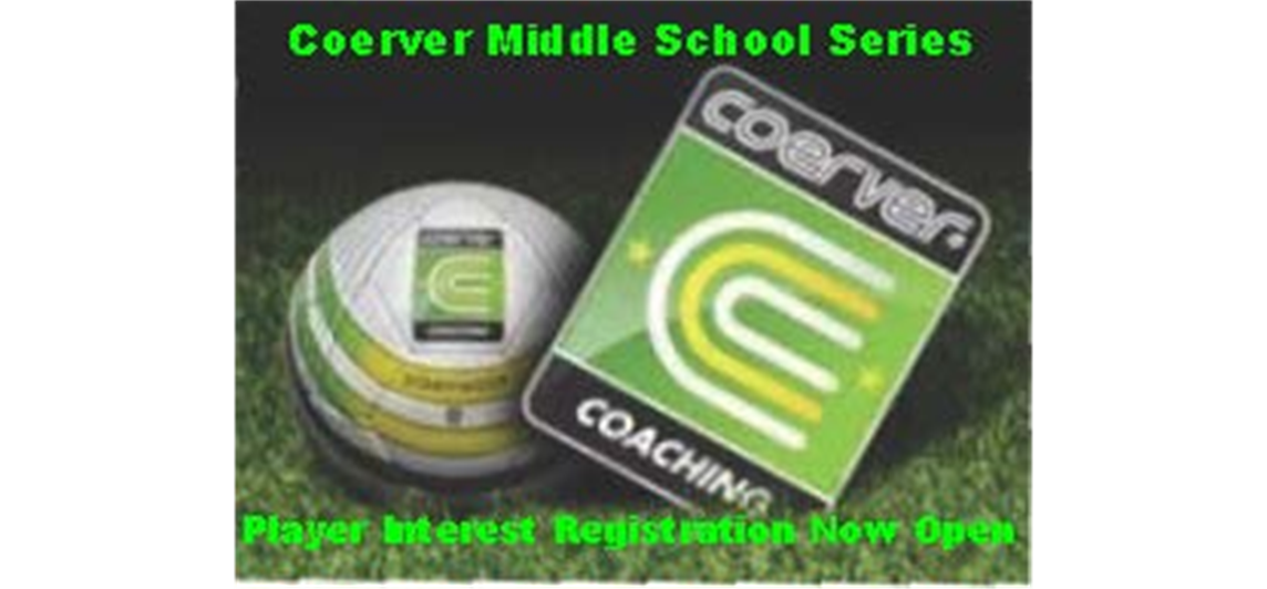 Coerver Middle School Player Interest